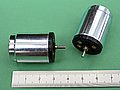 Bild: Grossansicht Faulhaber Glockenankermotor 22 Ø x 30 mm / 3 Volt