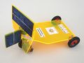 Bild: Grossansicht Solar-Auto mit Nachlenksystem