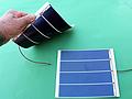 Bild: Grossansicht flexibles Solarmodul